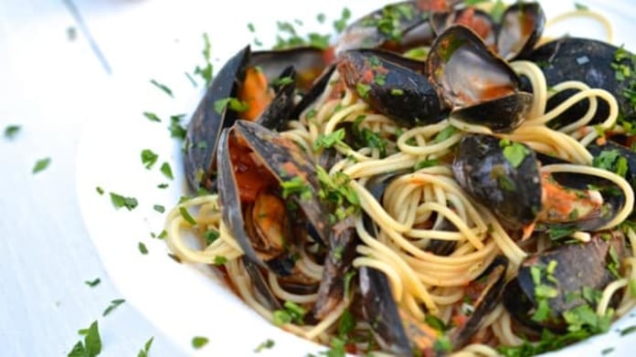 Spaghetti alle cozze Spaghetti alle cozze
