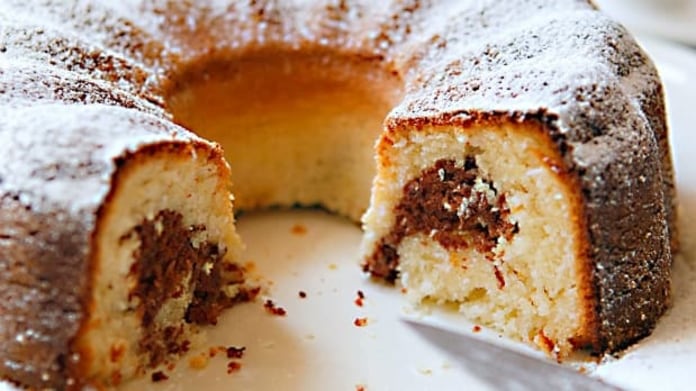 Kokosová hrnková bábovka Kokosová hrnková bábovka