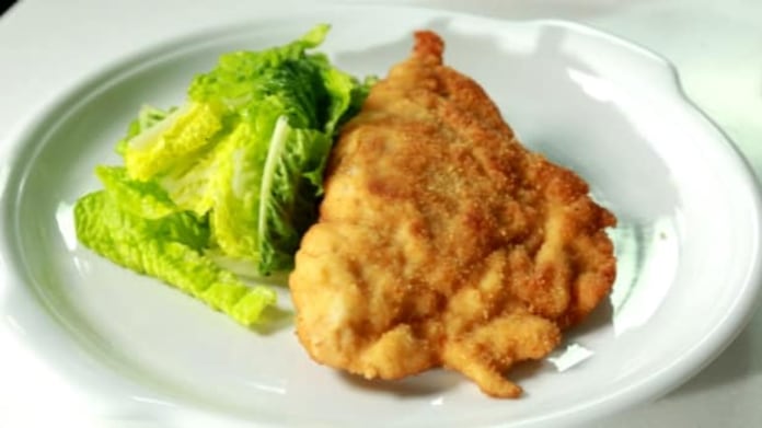 Krůtí cordon bleu Krůtí cordon bleu