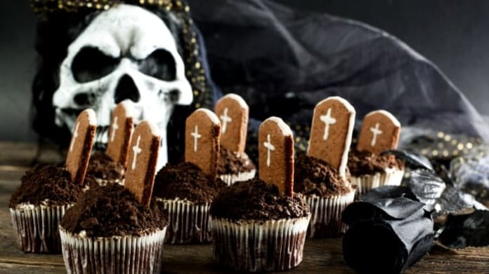 Strašidelné cupcaky Strašidelné cupcaky