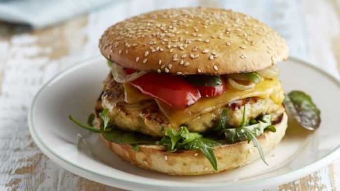 Kuřecí burgery s citronem Kuřecí burgery s citronem