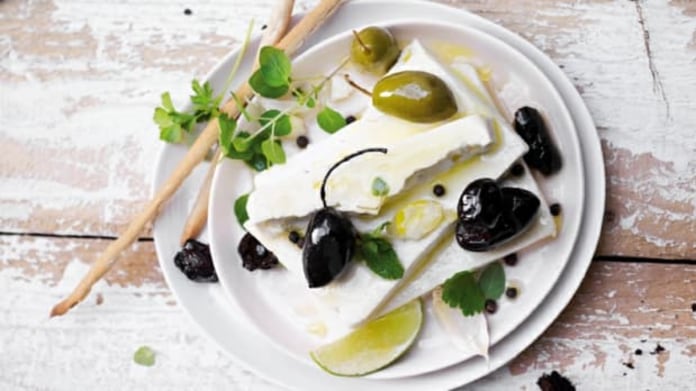 Marinovaná feta Marinovaná feta