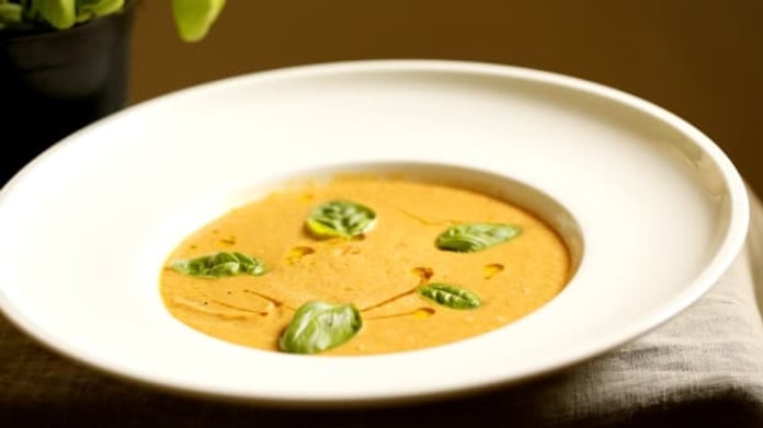 Polévka gazpacho Polévka gazpacho