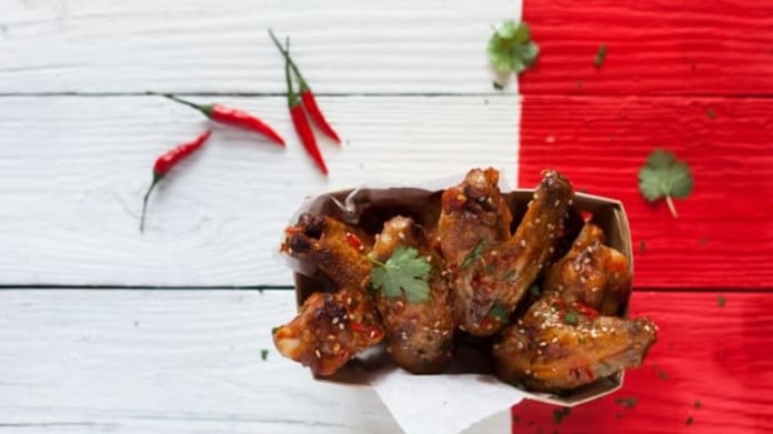 Pikantní křidýlka teriyaki Pikantní křidýlka teriyaki