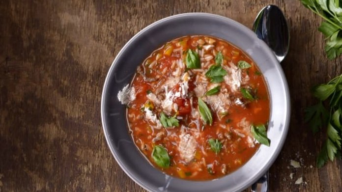 Polévka jako plněná paprika Polévka jako plněná paprika