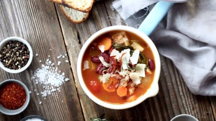 Zimní minestrone Zimní minestrone