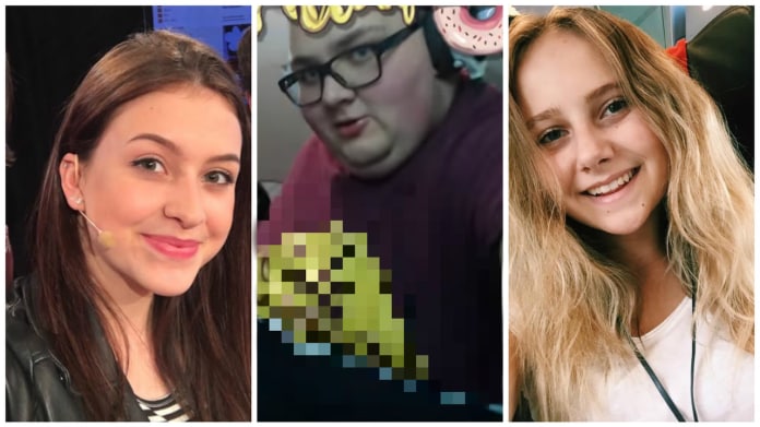 Fatty se převlékl za slavné youtuberky. Fatty se převlékl za slavné youtuberky.