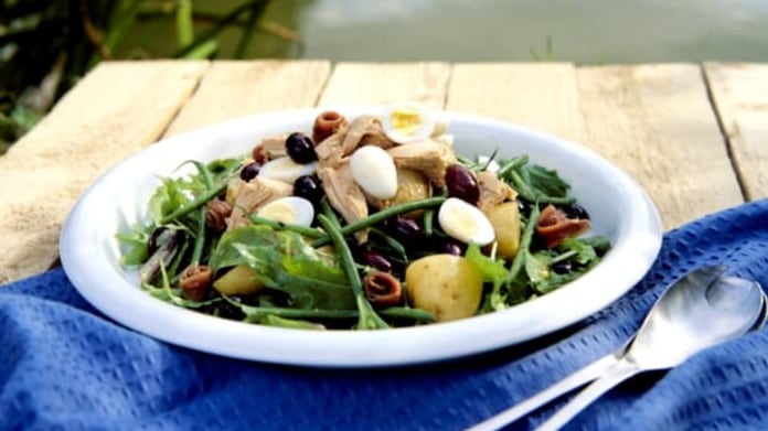 Salát Nicoise Salát Nicoise