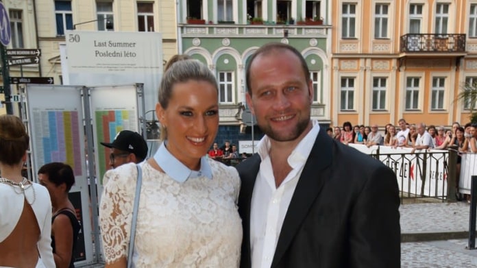 Jiří Šlégr s manželkou Jiří Šlégr s manželkou