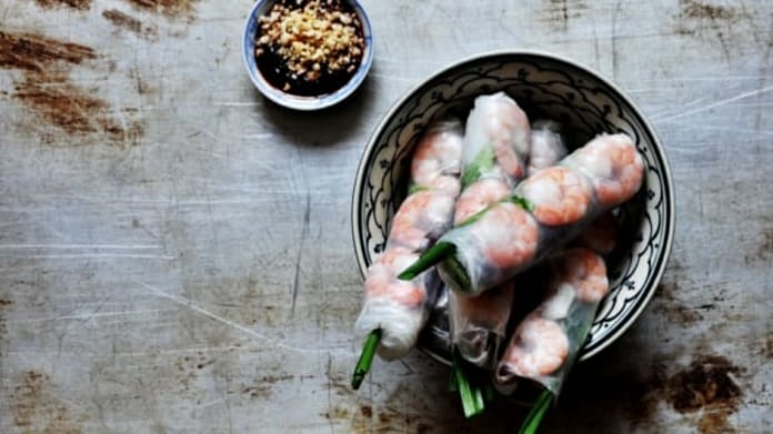 Saigonské čerstvé letní závitky Saigonské čerstvé letní závitky