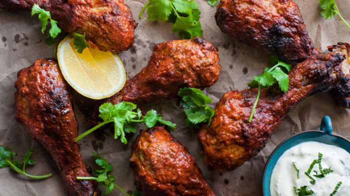 Tandoori kuře pečené v troubě Tandoori kuře pečené v troubě