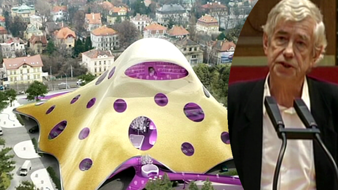 Video VIP zprávy: Kaplického Blob v Praze stát nebude, ale rejnok v Českých Budějovicích ano Video VIP zprávy: Kaplického Blob v Praze stát nebude, ale rejnok v Českých Budějovicích ano