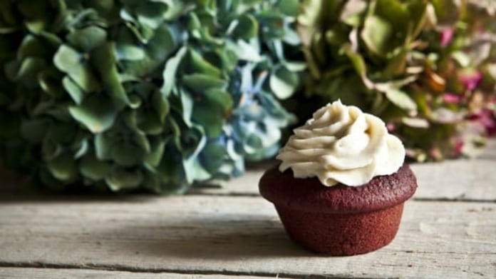 Red velvet muffiny z červené řepy Red velvet muffiny z červené řepy