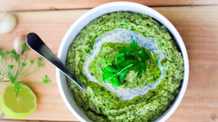 Cuketový hummus Cuketový hummus
