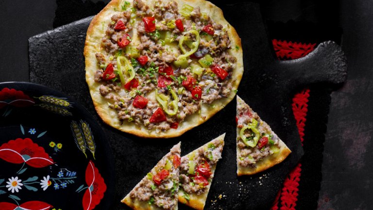 Arménská pizza lahmadžo