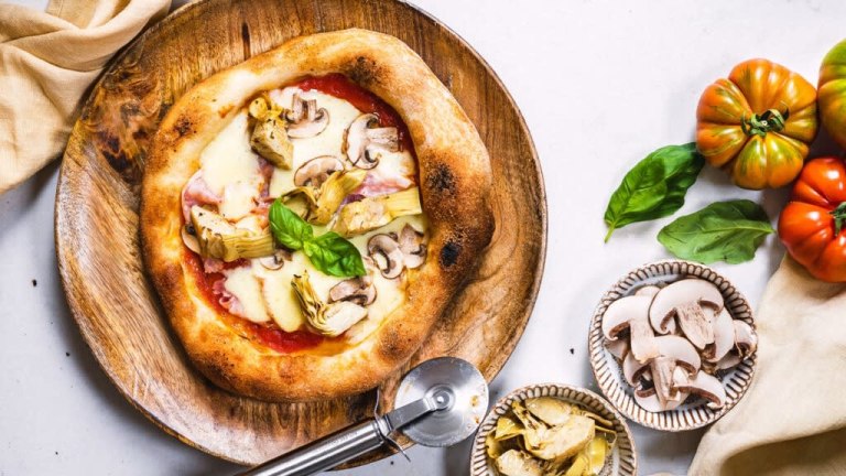 Domácí neapolská pizza podle Cat &amp; Cook