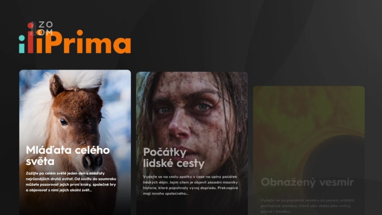 UP-iPrima aplikace (Zoom produktový spot) UP-iPrima aplikace (Zoom produktový spot)