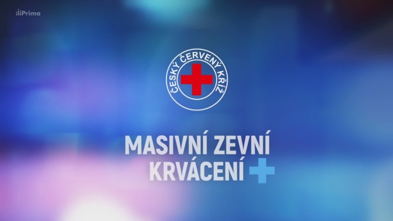 Červený kříž - Masivní zevní krvácení Červený kříž - Masivní zevní krvácení