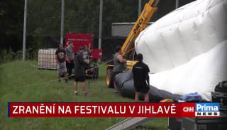 Na festivalu v Jihlavě se zranilo 17 lidí