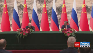 Putin na návštěvě Číny