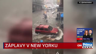 New York zasáhly extrémní záplavy