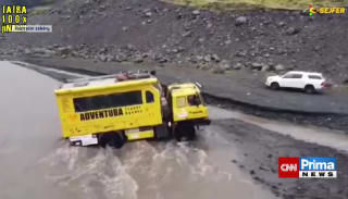 Nehoda autobusu s Čechy na Islandu