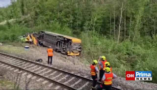 Nehodu vlaku u Klínce zřejmě zavinil strojvedoucí
