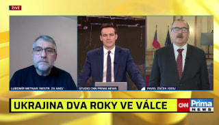 Metnar a Žáček debatovali o válce na Ukrajině
