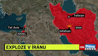 Íránem zněly výbuchy