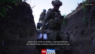 Ukrajinská jednotka létá s drony do Ruska