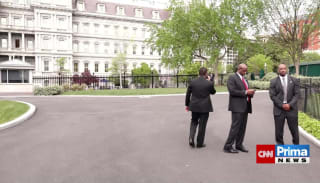 VIDEO: Ohlédnutí za cestou premiéra Petra Fialy do Bílého domu. Tu mapovala reportérka Sabina Dračková