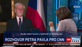 Prezident Pavel pro CNN