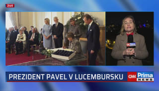 Prezident Pavel v Lucembursku