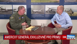 Americký generál poskytl exkluzivní rozhovor pro CNN Prima NEWS