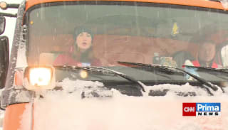 VIDEO: Sněhová kalamita v Česku ochromila dopravu a zastavila dodávky elektřiny