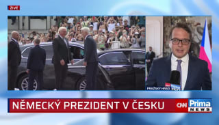 Na dvoudenní návštěvu do Prahy dorazil německý prezident