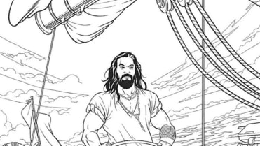 Jason Momoa na lodi. Jason Momoa na lodi.