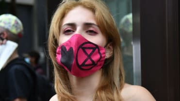 Protest v Londýně Protest v Londýně