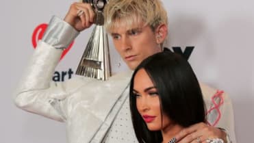 Machine Gun Kelly a Megan Fox na cenách iHeartRadio Machine Gun Kelly a Megan Fox na cenách iHeartRadio