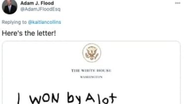 Co napsal Trump na vzkaz prezidentu Bidenovi? Co napsal Trump na vzkaz prezidentu Bidenovi?