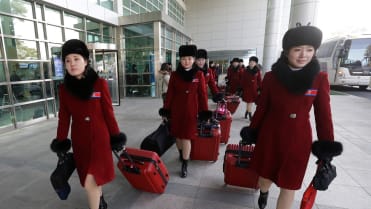Roztleskávačky ze Severní Koreje 1 Roztleskávačky ze Severní Koreje 1