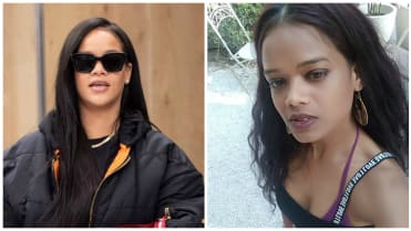 Rihanna a slavná modelka Renee Kujur Rihanna a slavná modelka Renee Kujur