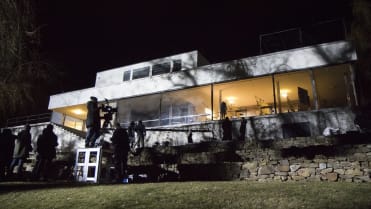 Natáčení v Tugendhat Natáčení v Tugendhat