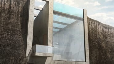 Před vchodem bude umístěn malý visutý balkonek Před vchodem bude umístěn malý visutý balkonek