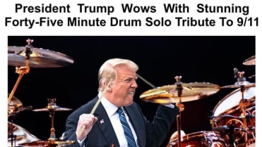 Trumpův šílený pozdrav 8 Trumpův šílený pozdrav 8
