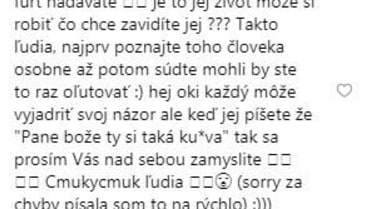 Fanoušci se jí ale logicky zastali. Fanoušci se jí ale logicky zastali.