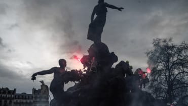 Hasiči protestovali za vyšší plat Hasiči protestovali za vyšší plat