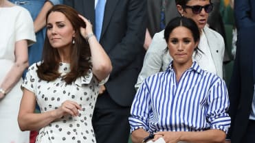 Meghan a Kate na Wimbledonu. Meghan a Kate na Wimbledonu.