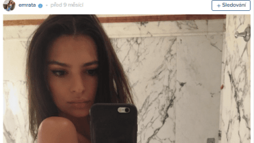 Svůj Instagram zásobuje žhavými selfíčky. Svůj Instagram zásobuje žhavými selfíčky.