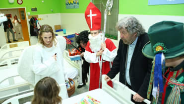 Mikuláš, čert, anděl a vodník Mikuláš, čert, anděl a vodník